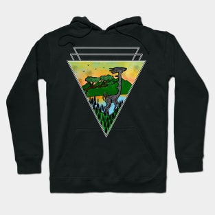 Geometric view Hoodie